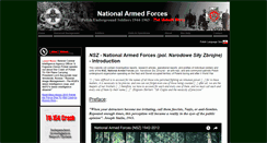 Desktop Screenshot of nationalarmedforces.com